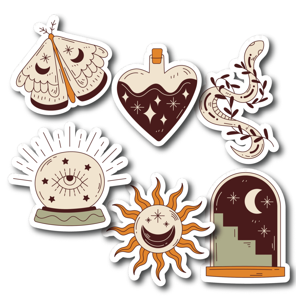 Witchy Sticker Pack - Matte