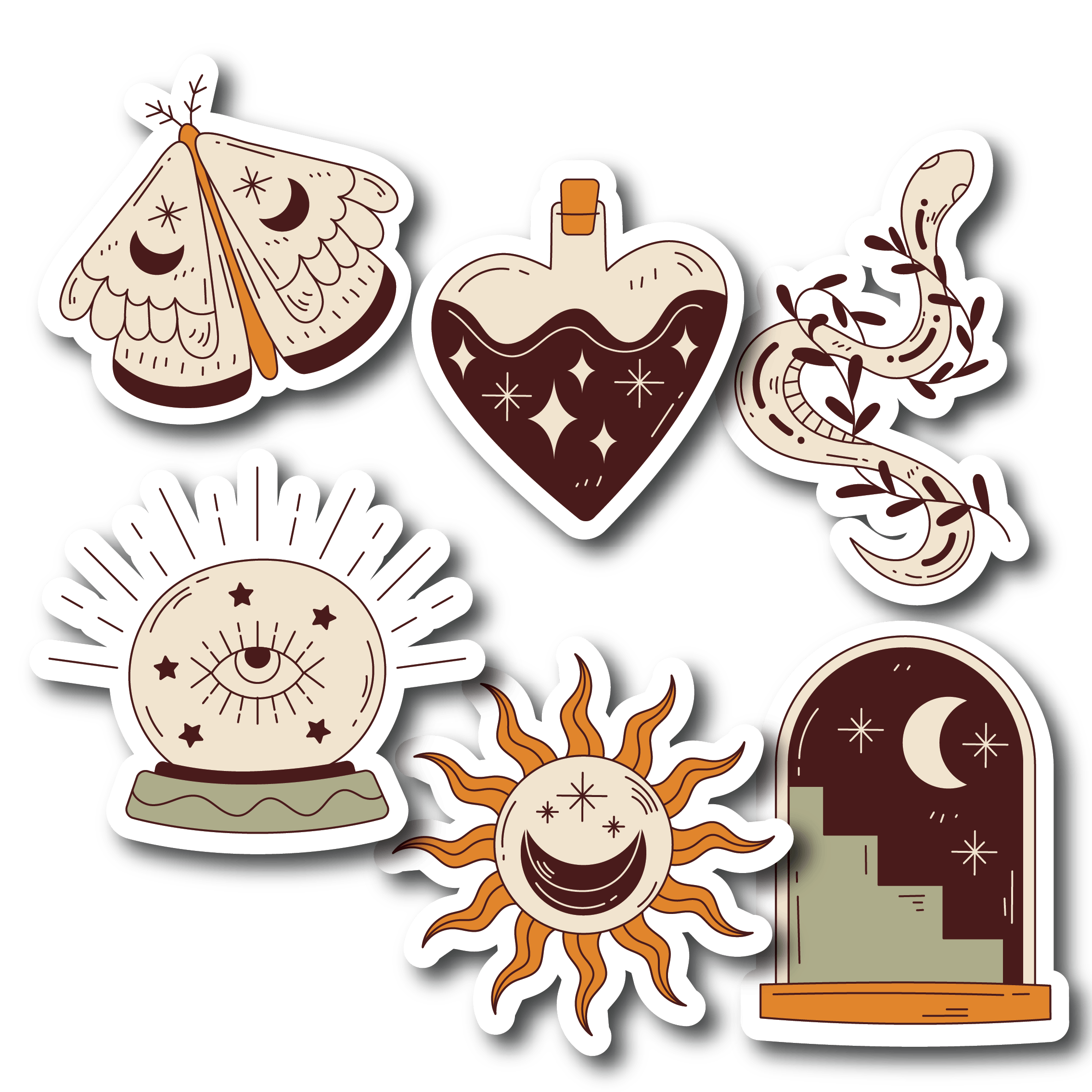 Witchy Sticker Pack - Matte