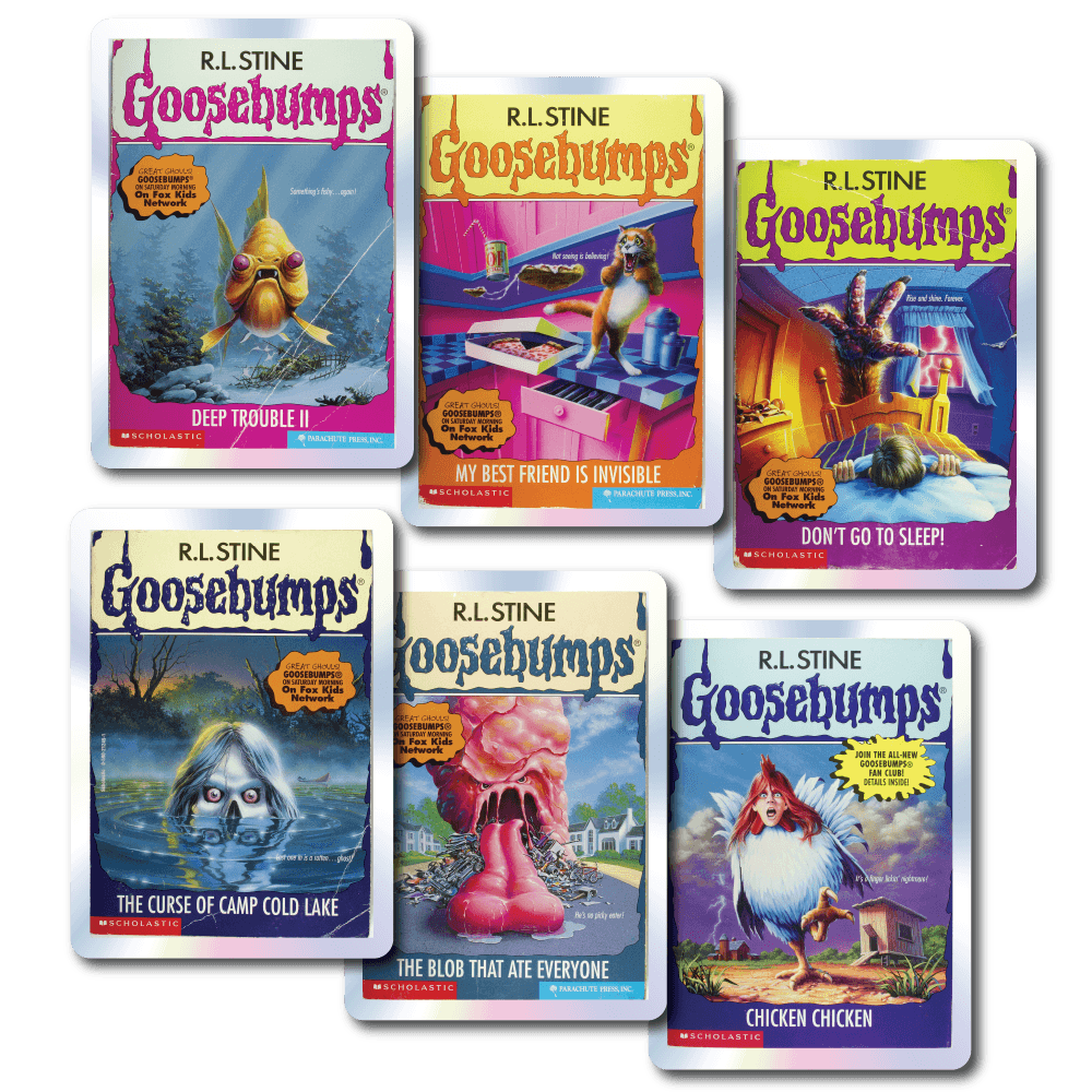 67 Goosebumps Holographic Sticker Pack