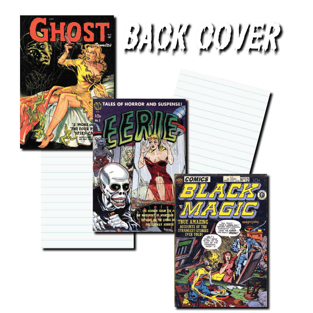 A6 Memo Books Vintage Comic 01 - 3 Pack (Copy) - Image 2