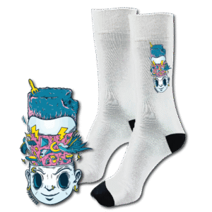 Printed Socks - Mind Blown