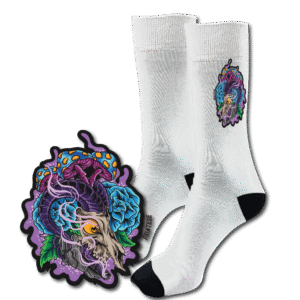 Printed Socks - Ram